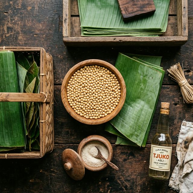 Bahan-bahan tempe premium